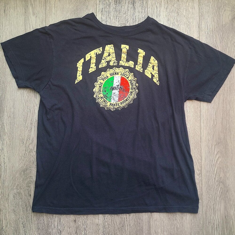 black Italia shirt from Italy, size 2XL